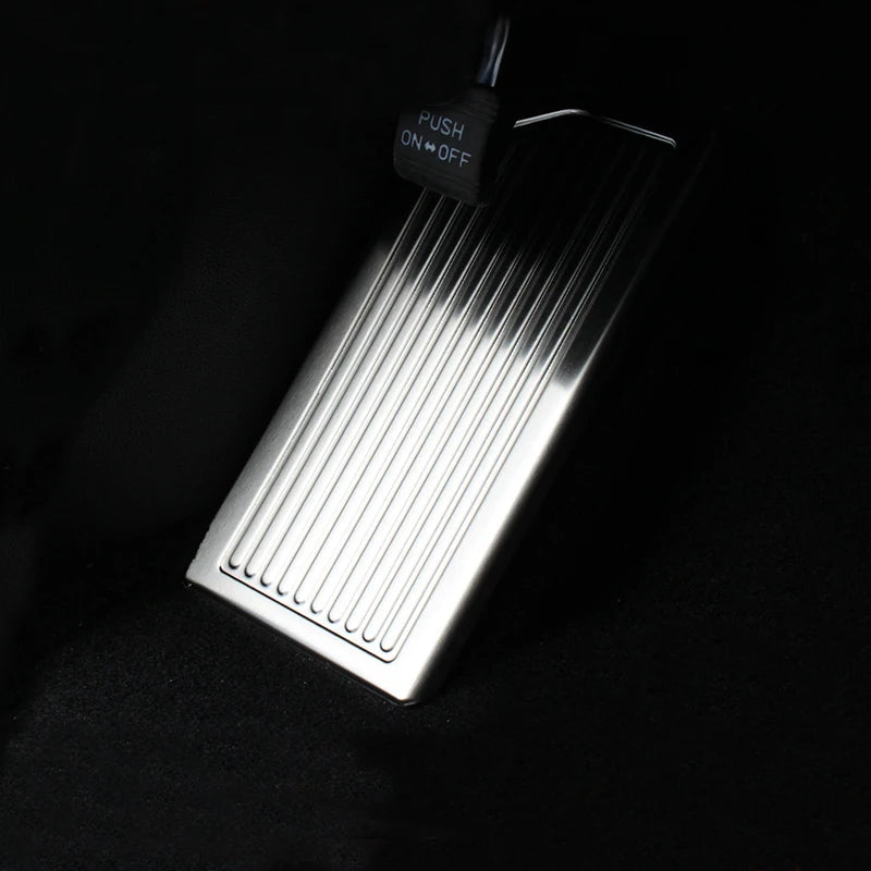 For Kia Sportage 4 QL 2016 2017 2018 2019 2020 2021 Stainless Steel Car Left Foot Rest Pedal Pla - Automotive LED Light
