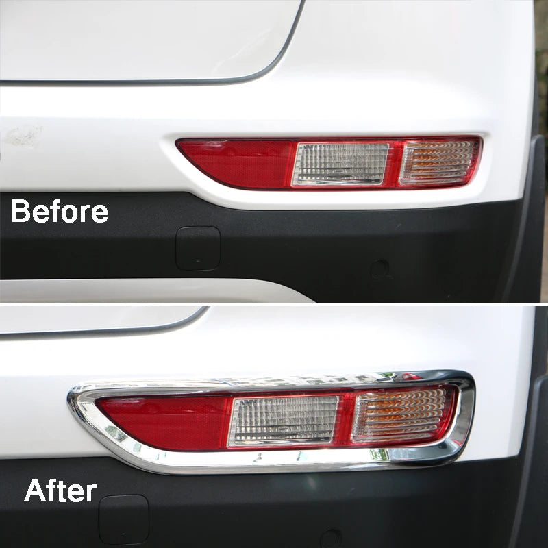For KIA Sportage 4 QL 2016 2017 2018 Car Rear Headlight Tail Light Lamp Decoration Cover Accesso - Automotive LED Light