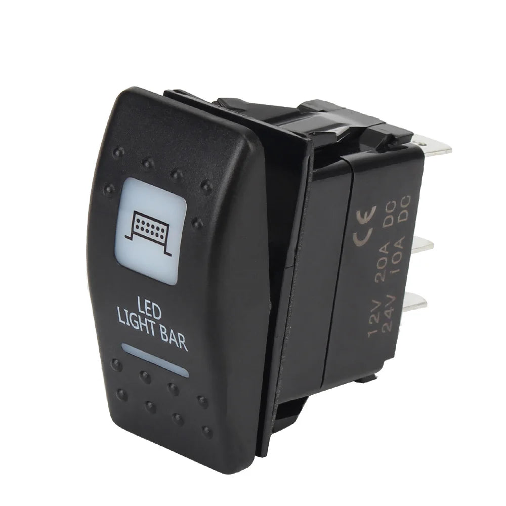 24V 12V Car Light Toggle Switch LED Rear Front Lamps Buttons Automotive Accessories For Boat Car - Automotive LED Light