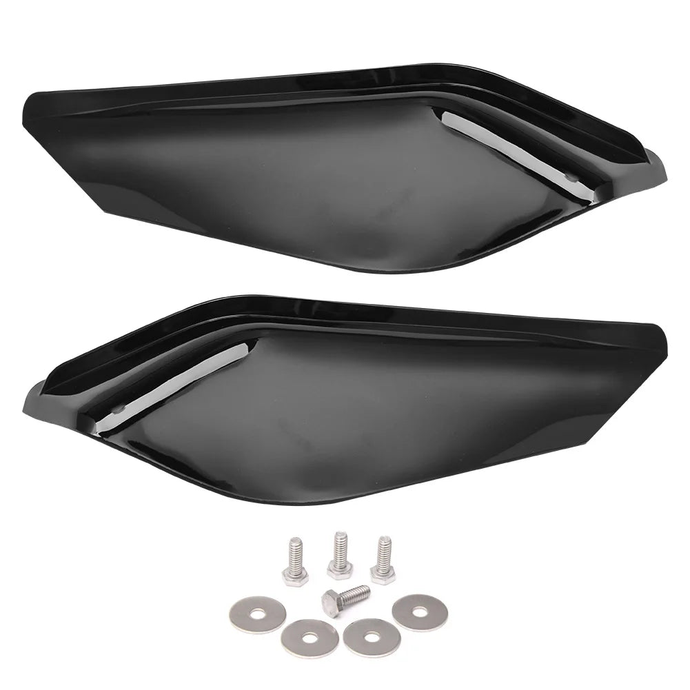 Motorcycle Heat Shield Mid-Frame Air Deflector Trim For Harley Touring Electra Street Glide CVO  - Automotive LED Light