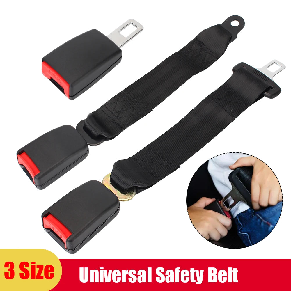 Car Seat Safety Belt Extender Clip Extension Auto Fasteners Buckle for 20-22MM Tongue Adapter Au - Automotive LED Light