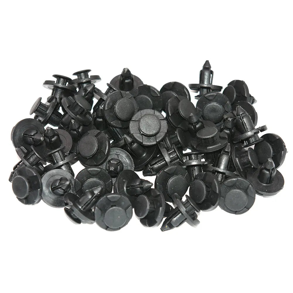 10Pcs/20pcs 8mm Hole Auto Bumper Fastener Rivet Retainer Clips Car Door Trim Panel Clip Fastener - Automotive LED Light