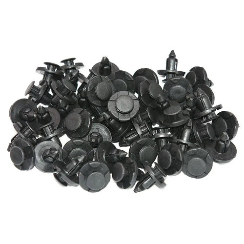 10Pcs/20pcs 8mm Hole Auto Bumper Fastener Rivet Retainer Clips Car Door Trim Panel Clip Fastener - Automotive LED Light