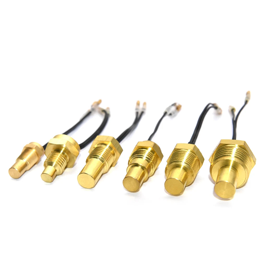 12V 24V Car Truck Digital Water Temperature Sensor NPT1/8 50K Head Plug 10mm 12mm 14mm 16mm 17mm - Automotive LED Light