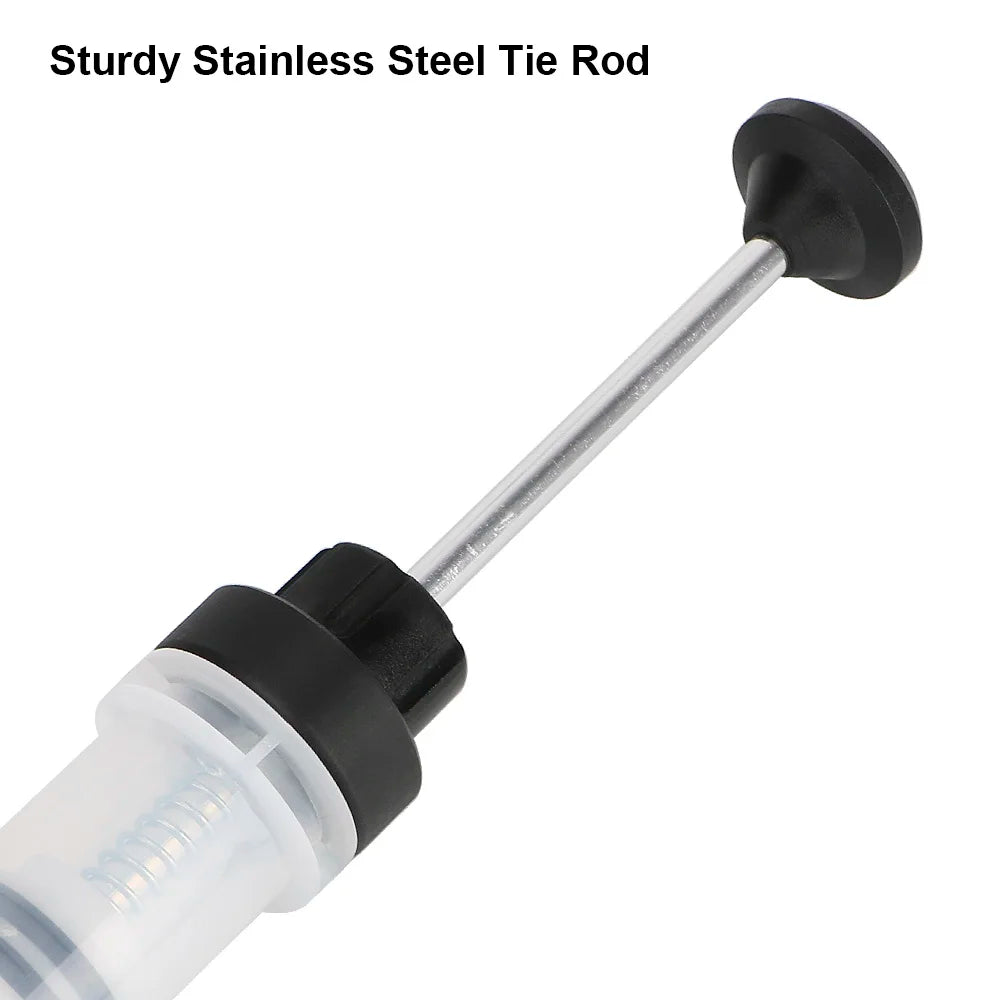 200cc Car Oil Change Brake Bleeder Fluid Pump Extractor Filling Syringe Bottle Universal Truck M - Automotive LED Light