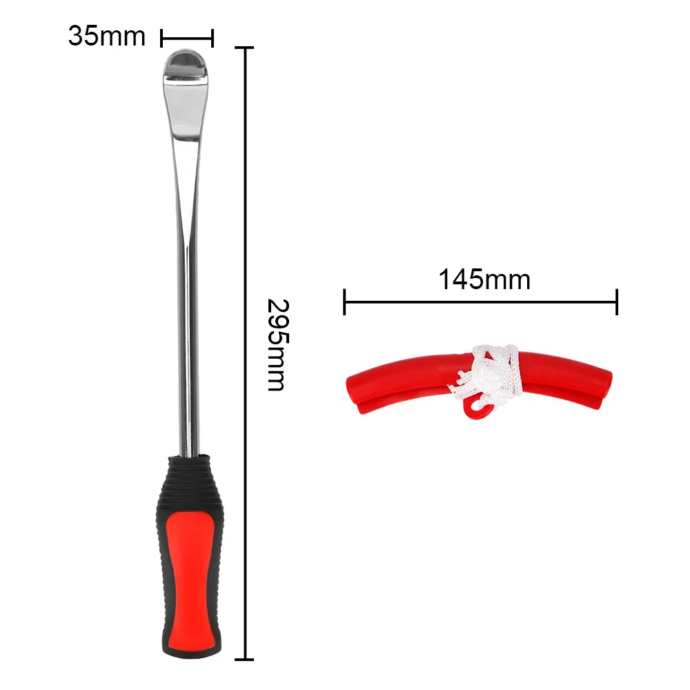 Bicycle Motorcycle Tire Changing Levers Auto Spoon Tire Kit Changing Lever Tools Rim Protector P - Automotive LED Light