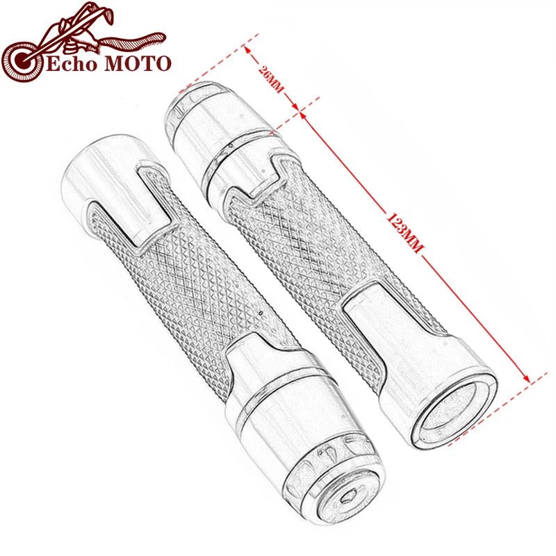 For SYM Joymax Z 125 200 250 300 GTS 250i 300i T3 7/8'' 22mm Motorcycle accessories Handle ends  - Automotive LED Light