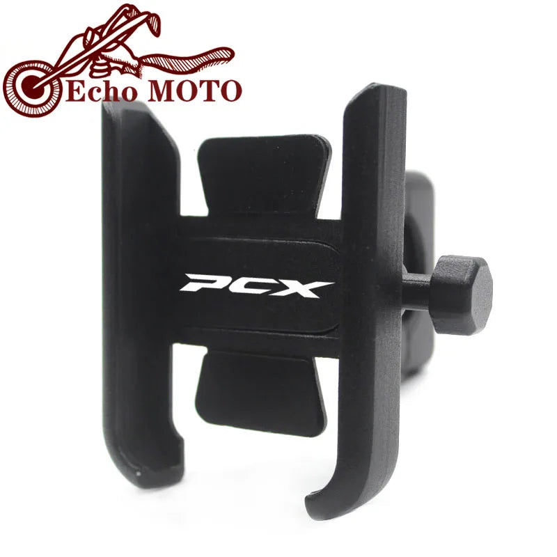 For HONDA PCX150 PCX125 PCX 125 PCX 150 Motorcycle Accessories CNC Handlebar Mobile Phone Holder - Automotive LED Light