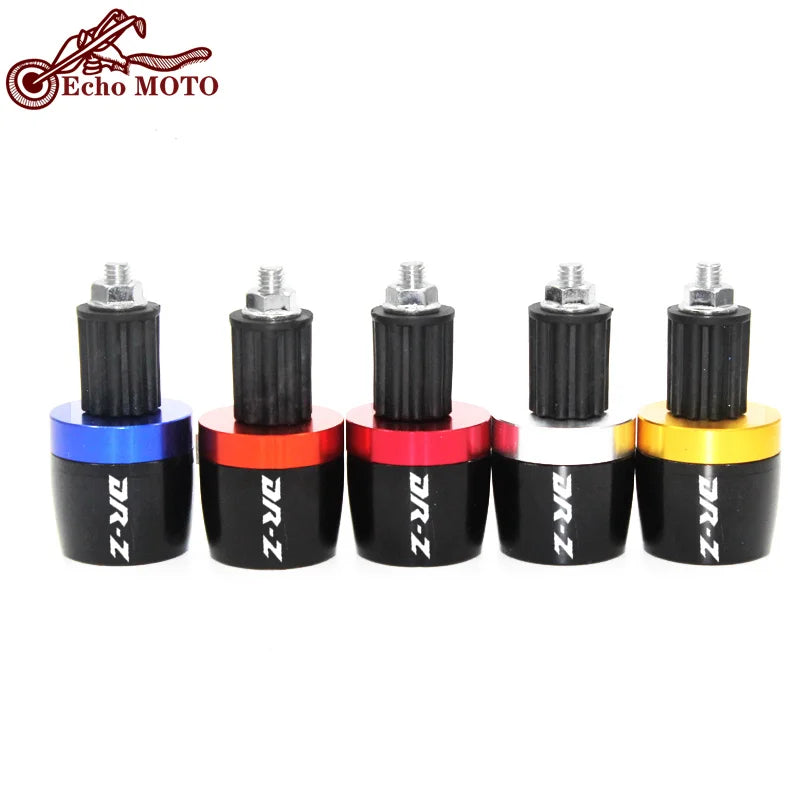 DR-Z For SUZUKI DRZ 400S 400SM DR-Z 400 drz400 CNC Logo Alumiunm Plugs Motorcycle 7/8'' 22mm Han - Automotive LED Light
