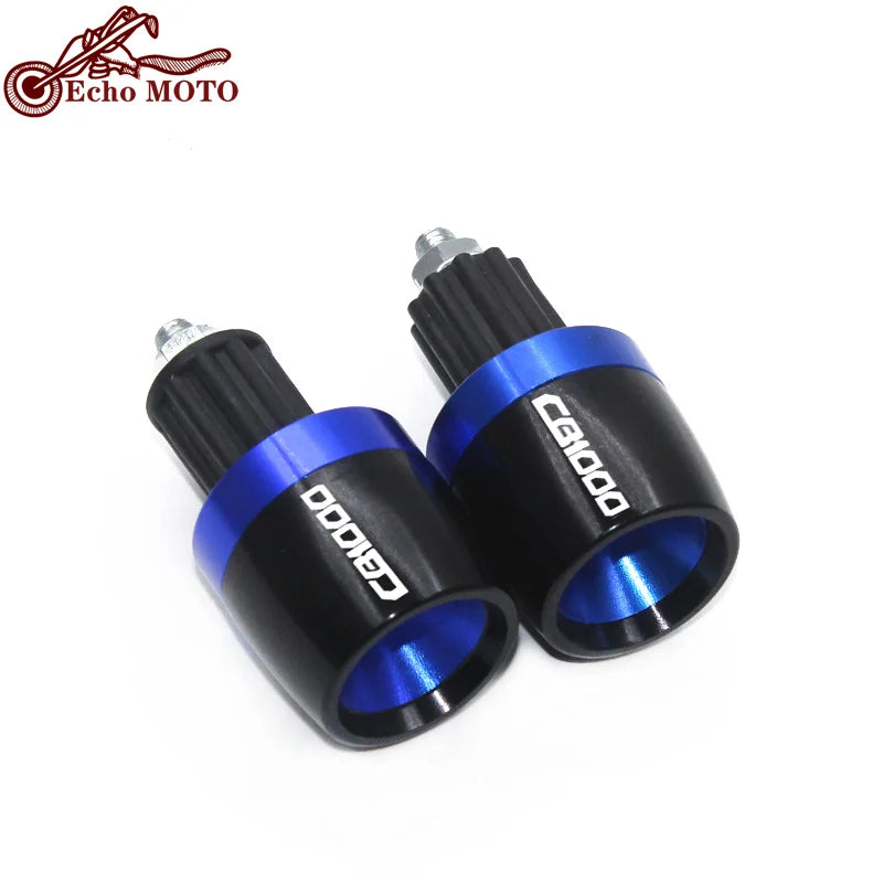 Motorcycle 7/8" 22MM Handlebar Hand Grips Handle Bar End Cap For Honda CB1000R C for Honda 2008-2016 - Automotive LED Li