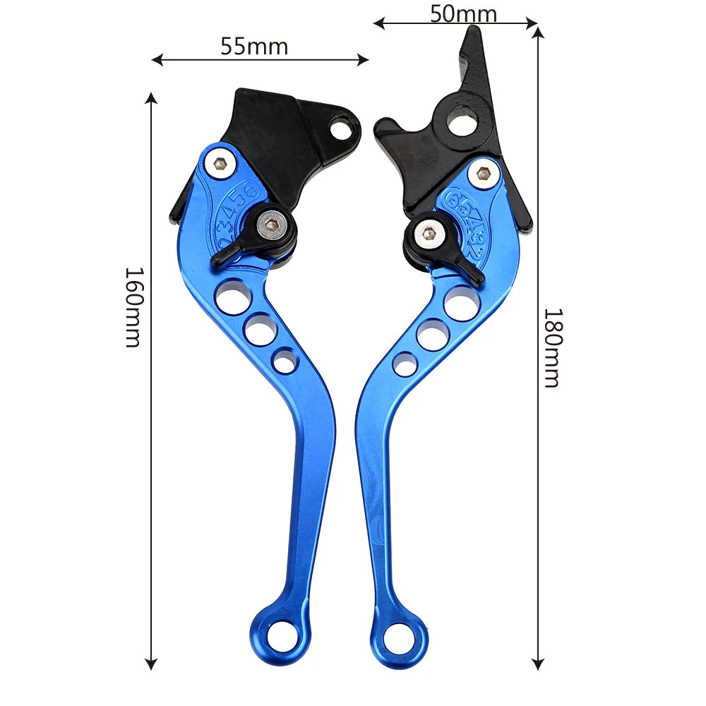 Universal Motorcycle Clutch Brake Handle Drum Lever Fit For BMW Honda Suzuki Motorbike Accessori - Automotive LED Light
