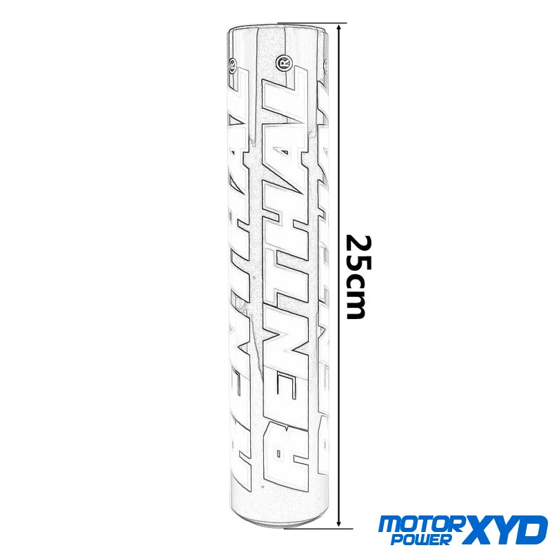 250mm Handlebar Round Cushion Crossbar Foam Bar For HONDA YAMAHA KAWASAKI SUZUKI Motocross Dirt  - Automotive LED Light