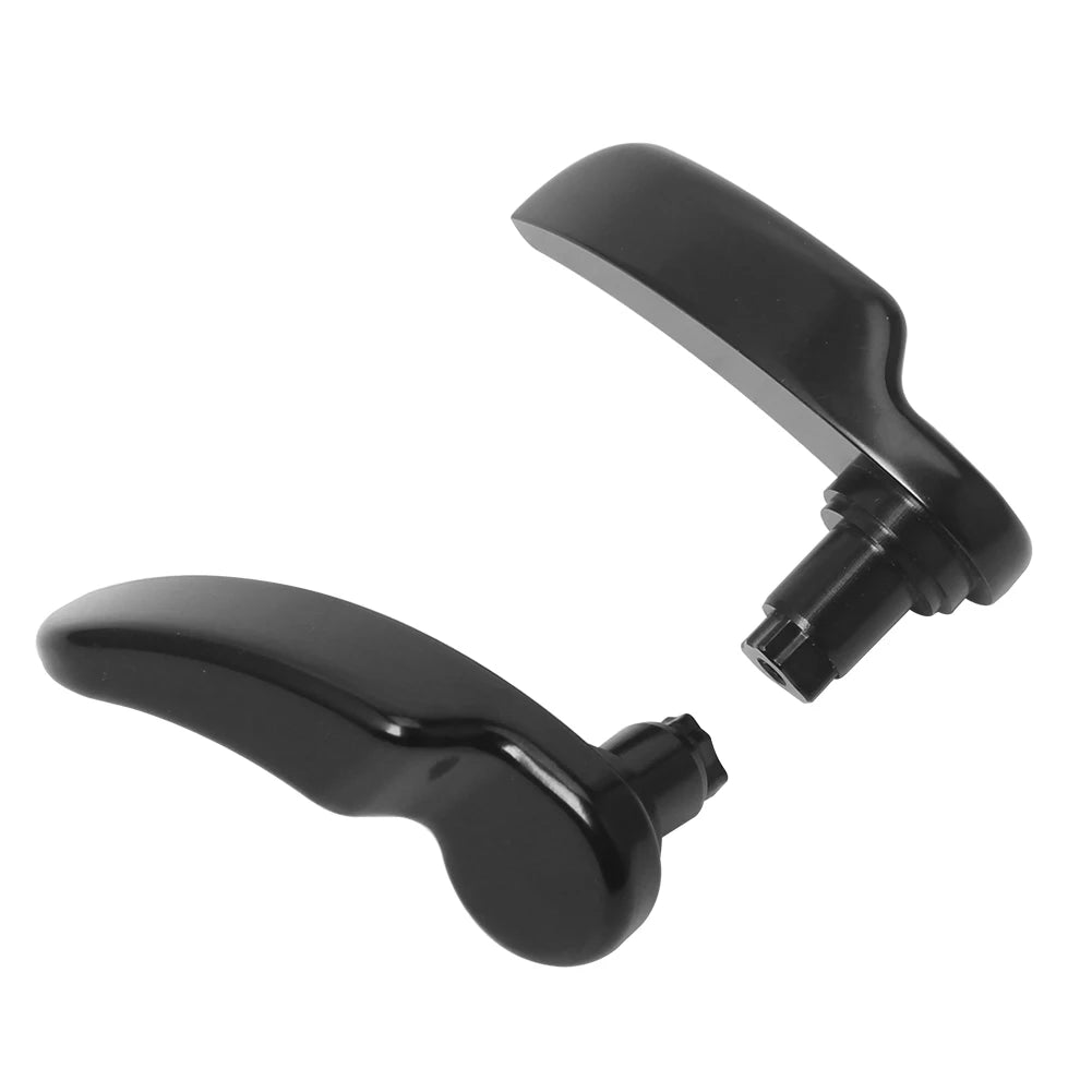 Motorcycle Saddlebag Lid Lifter Black Aluminum For Harley Touring Electra Glide Road King Street - Automotive LED Light