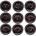 AD 52mm Boost Gauge Water Temp Oil Temp Pressure Turbo Pressure Gauges Voltmeter Air Fuel Ratio  - Automotive LED Light