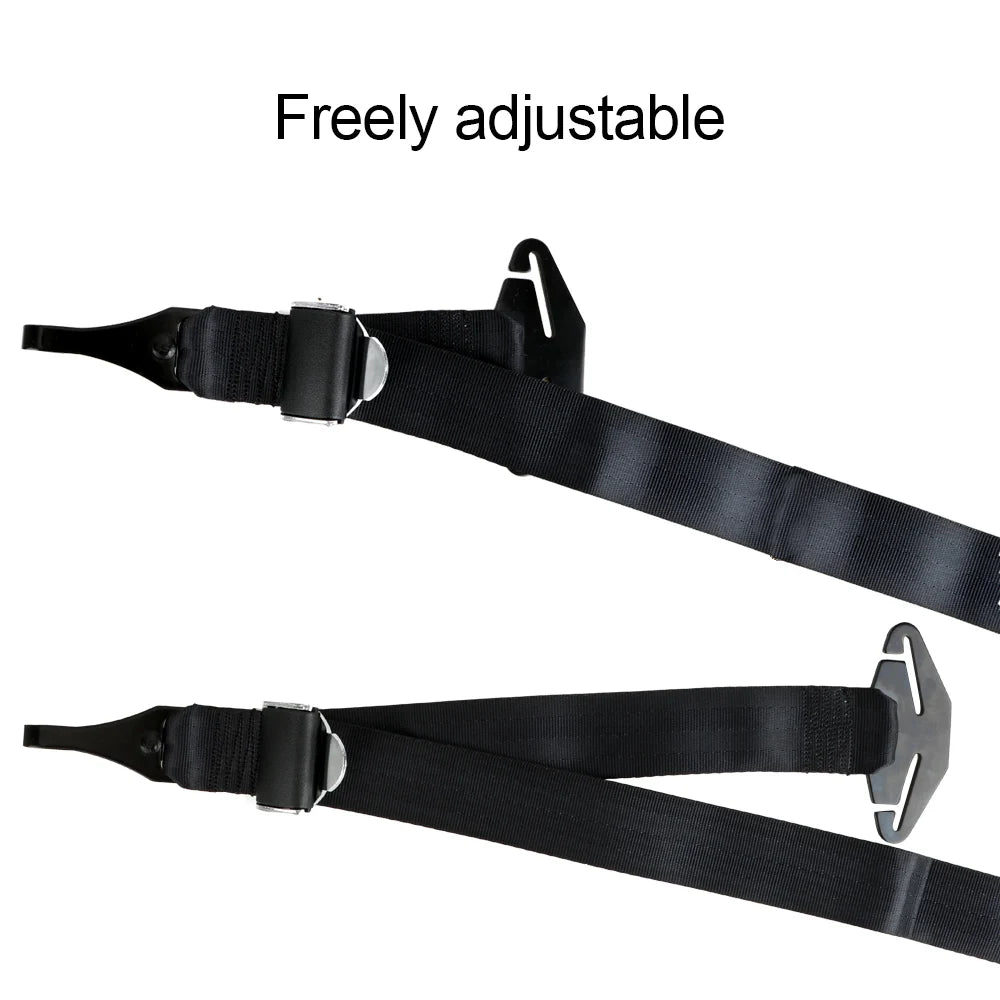 LATCH Belt Connector For ISOFIX Guide Grooves Child Baby Seat Belts Car Safety Seat Interface Co - Automotive LED Light