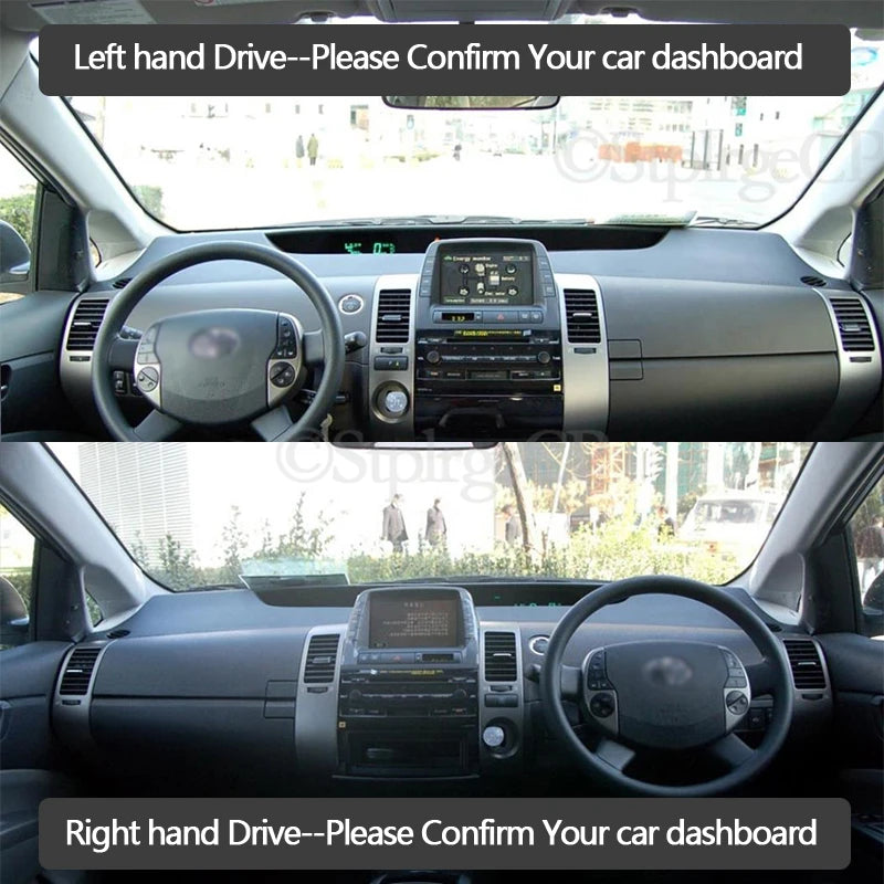 Dashboard Cover Protective Pad for Toyota Prius 20 2004~2009 Car Accessories Das for Toyota 2004-2009 - Automotive LED L