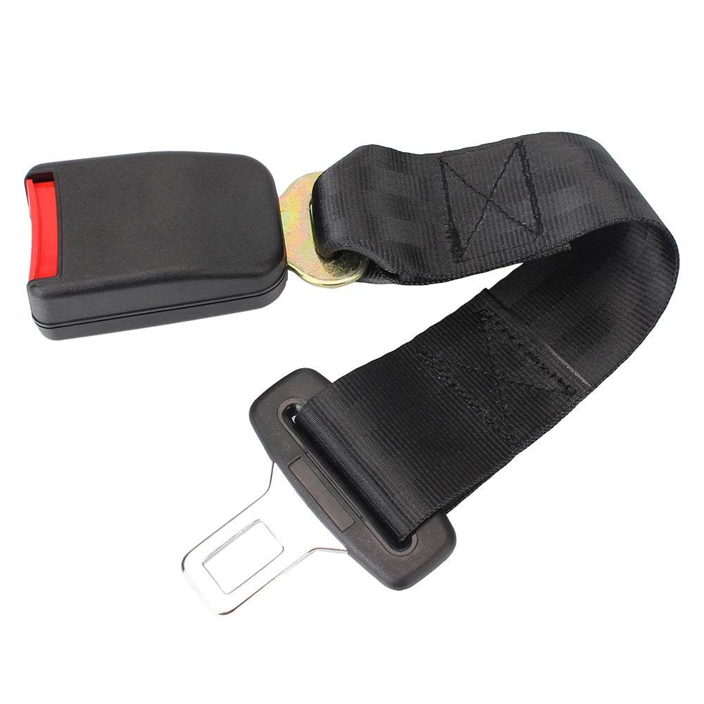 Car Seat Safety Belt Extender Clip Extension Auto Fasteners Buckle for 20-22MM Tongue Adapter Au - Automotive LED Light