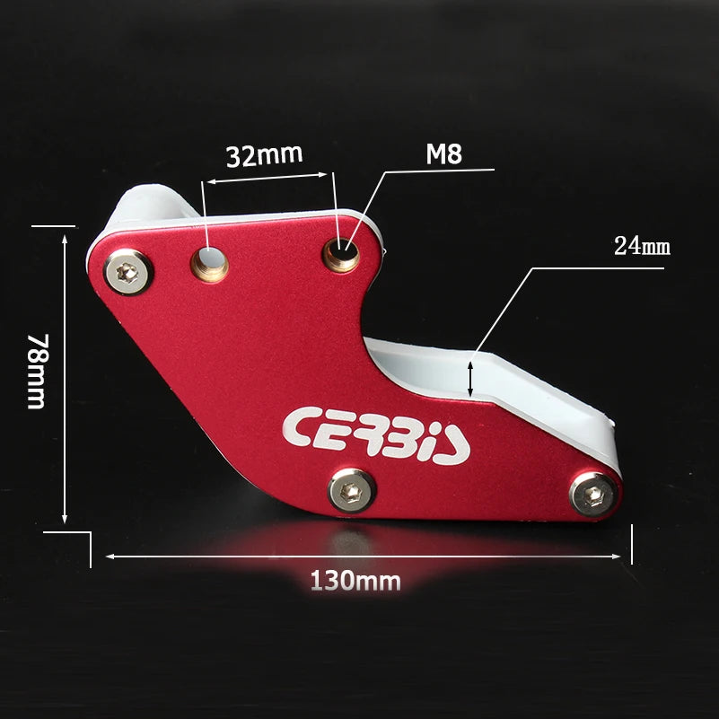 Motorcycle CNC Chain Guard Guide For IRBIS BSE KAYO SSR TTR XR CRF KLX 50 70 90 110 125 140 150  - Automotive LED Light