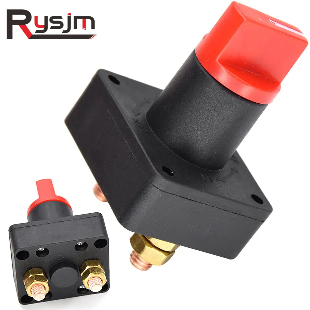 AD Mini Portable Waterproof Auto Car Truck Boat Camper 12V 100A Battery Isolator Disconnect Cut  - Automotive LED Light