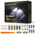 For Jaguar XK 2096-2005 LED Interior Light Kit Canbus Error Free Dome Map Trunk Footwell Door | AUTOGLOWLED