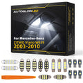 For Mercedes-Benz ZITWO Viano W639 2003-2010 LED Interior Light Kit Canbus Error Free Dome Map Trunk Footwell Door | AUTOGLOWLED