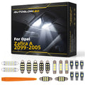 For Opel Zafira A 2099-2005 LED Interior Light Kit Canbus Error Free Dome Map Trunk Footwell Door | AUTOGLOWLED