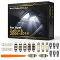 For Opel Zafira B 2006-2014 LED Interior Light Kit Canbus Error Free Dome Map Trunk Footwell Door | AUTOGLOWLED