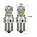 AutoGlowLED Citroen LED Reverse Light Bulbs 6000K Xenon White 2pcs