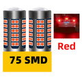 AutoGlowLED 2pcs Car LED Brake Stop Light Bulbs Red for Jeep Grand Cherokee