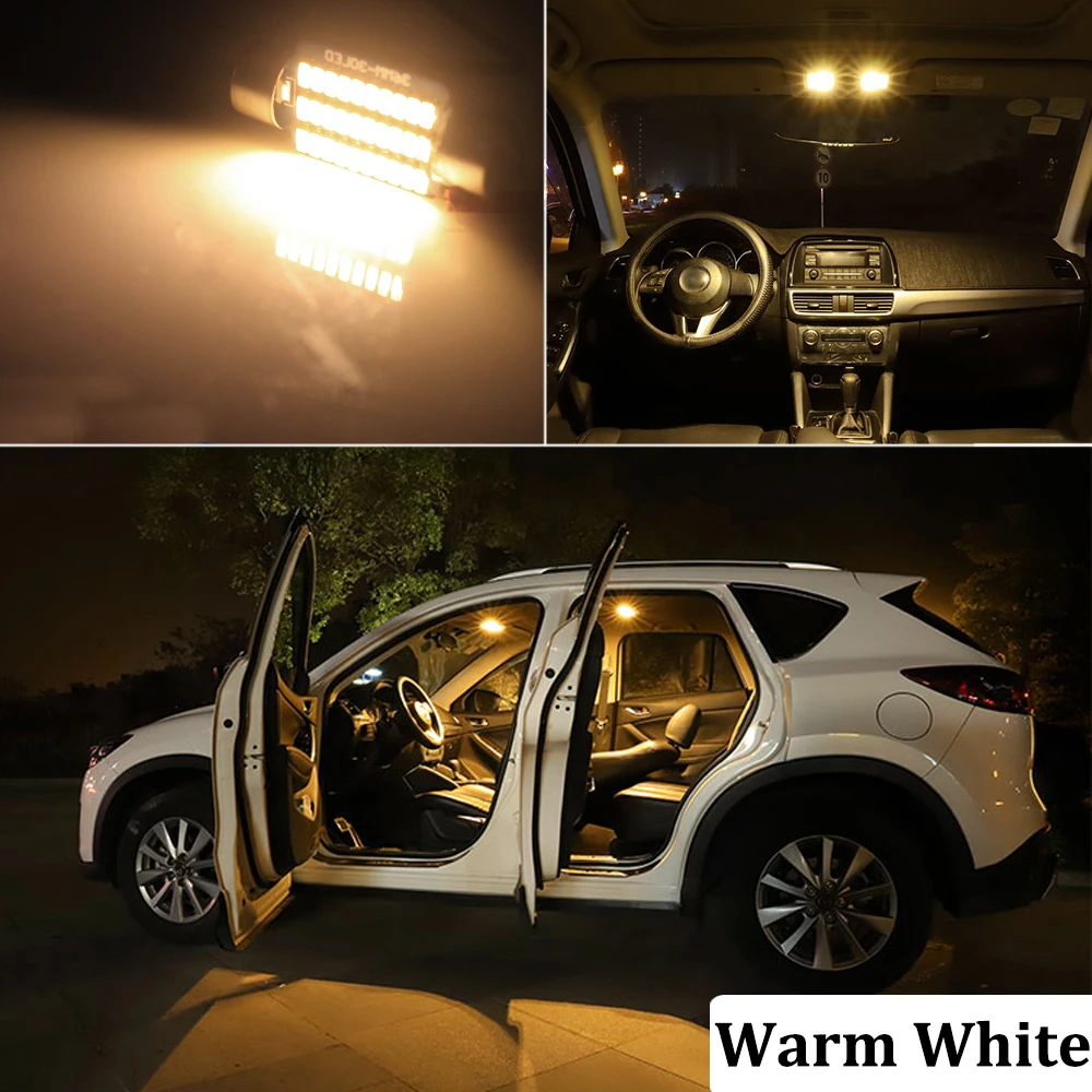 AutoGlowLED Canbus LED Interior Light Kit for Seat Leon MK1 MK2 MK3 1999-2022