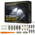For Peugeot Reading 508 Mk1 2010-2018 LED Interior Light Kit Canbus Error Free Dome Map Trunk Footwell Door | AUTOGLOWLED