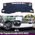 Anti-Slip Dashboard Cover Protective Pad Car Accessories Sunshade Carpet for Toyota Corolla E210 - Automotive LED Light