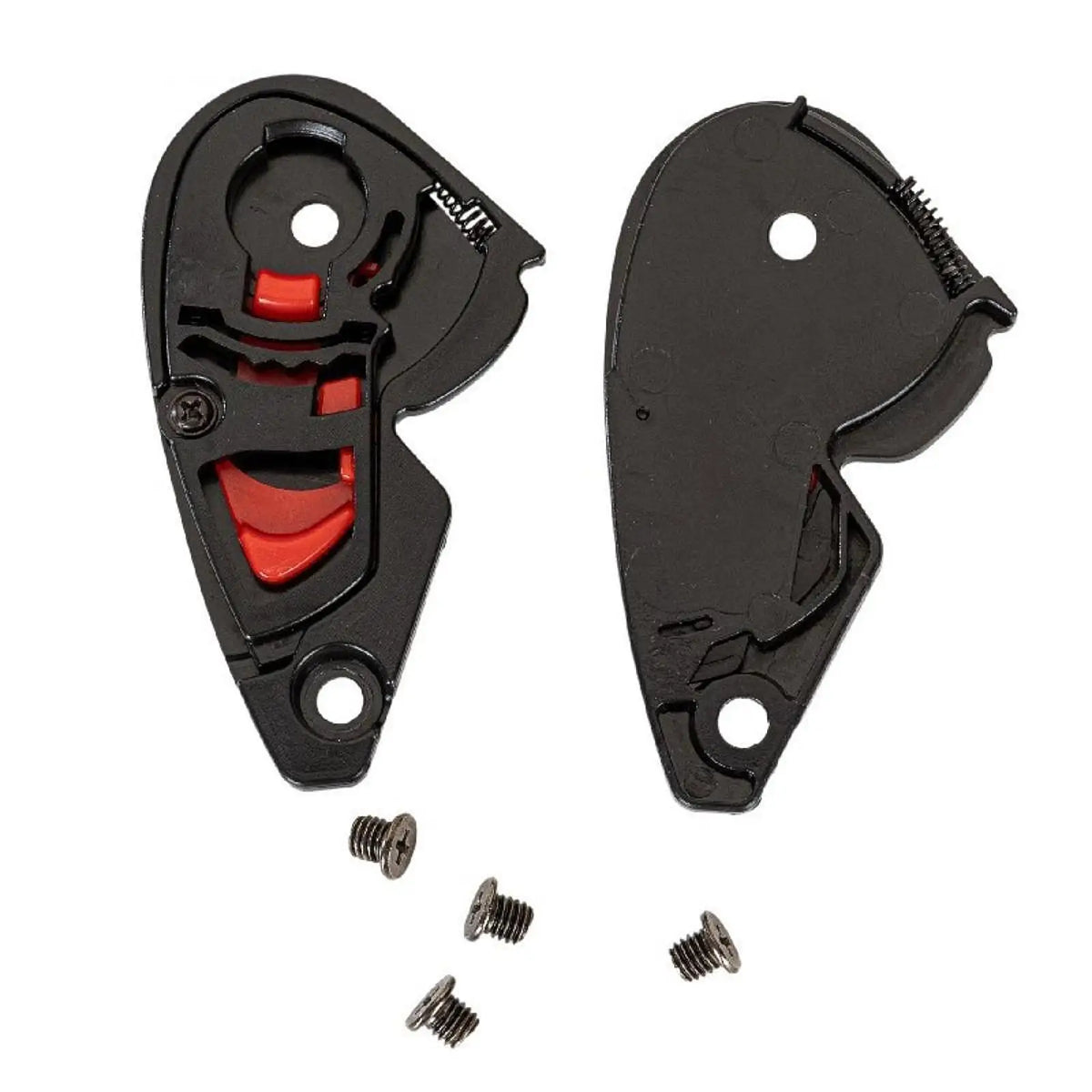 2 Pieces Helmet Visor Base Accessory Replace Parts Simple Installation - Automotive LED Light