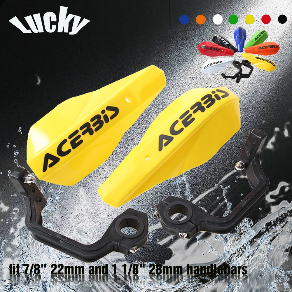 Motorcycle Hand Guards Handle Protector Handguard Handlebar Pro For KTM HONDA YAMAHA SUZUKI Pit  - Automotive LED Light