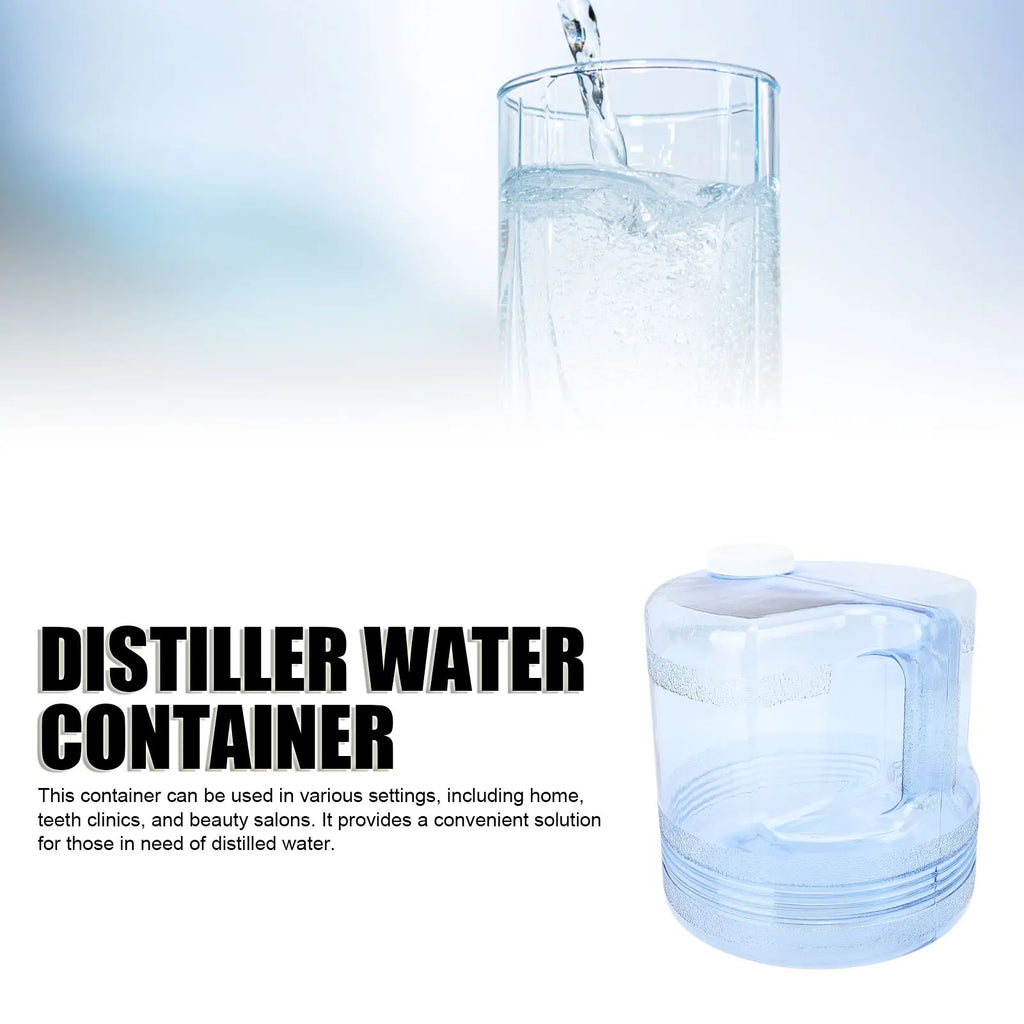 4L Water Distiller Purifier Filter Dispenser Heating Drinking Bottle Softener Stainless Steel Ho - Automotive LED Light