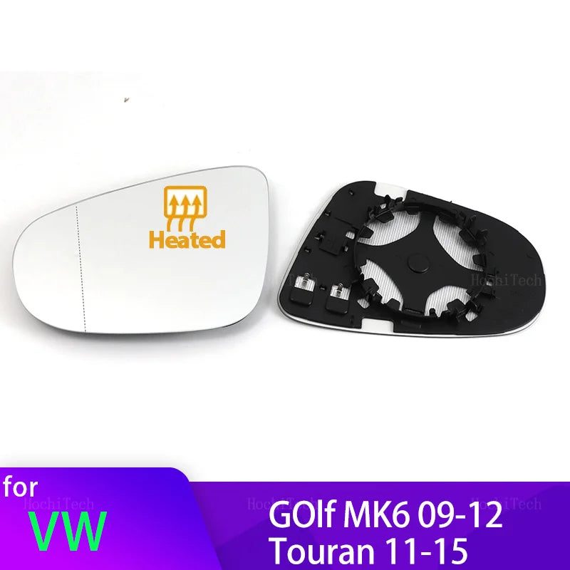 Car Left Right Rearview Side Wing Heated Durable Mirror Glass for VW Volkswagen  for VW MK6 2009-2012 - Automotive LED L