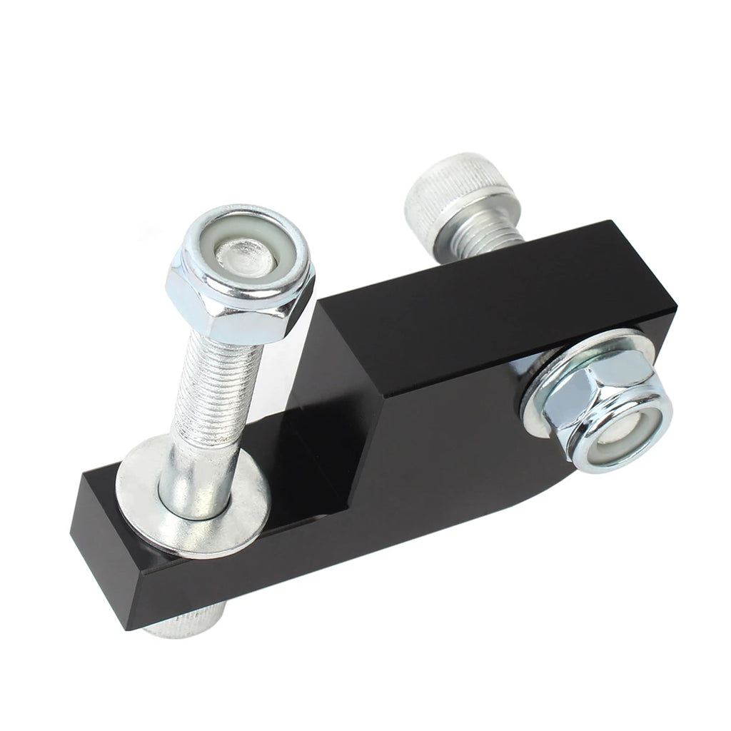 Motorcycle Headlight Relocation Bracket Kit, Headlamp Extension Block For Harley Dyna Super Glid - LED Motorcycle Light