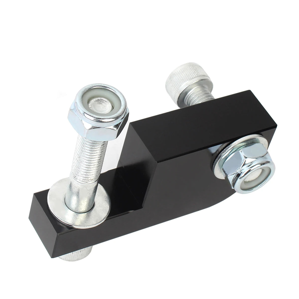 Motorcycle Headlight Relocation Bracket Kit, Headlamp Extension Block For Harley Dyna Super Glid - LED Motorcycle Light