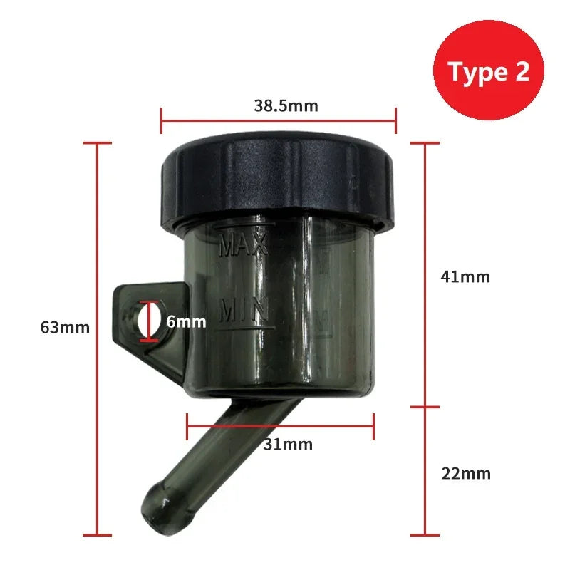 Motorcycle Modification Accessories Off-road Vehicle Large Displacement Straight Up Pump Brake P - Automotive LED Light