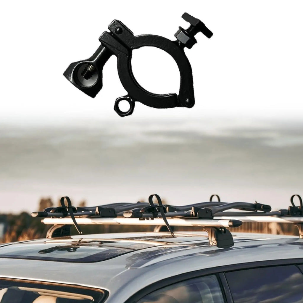 Stainless Steel Scoop Mount Quick Release Shovel Clamp Roof Rack Accessories Space Saving for Ca - Automotive LED Light