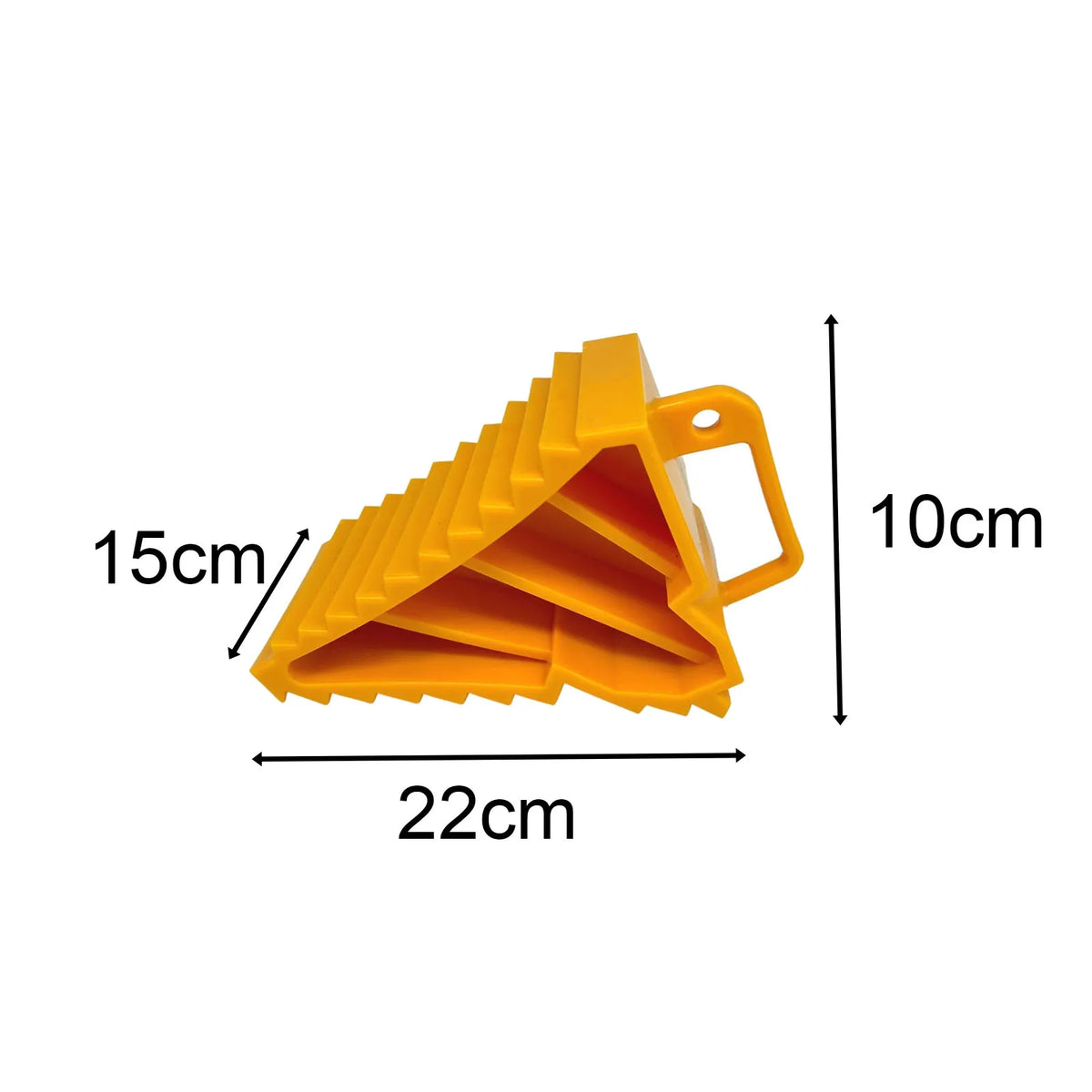 2 Pieces Wheel Chock with Handles Rubber Wheel Chocks Stop Block Replaces for Car Car Truck Trai - Automotive LED Light
