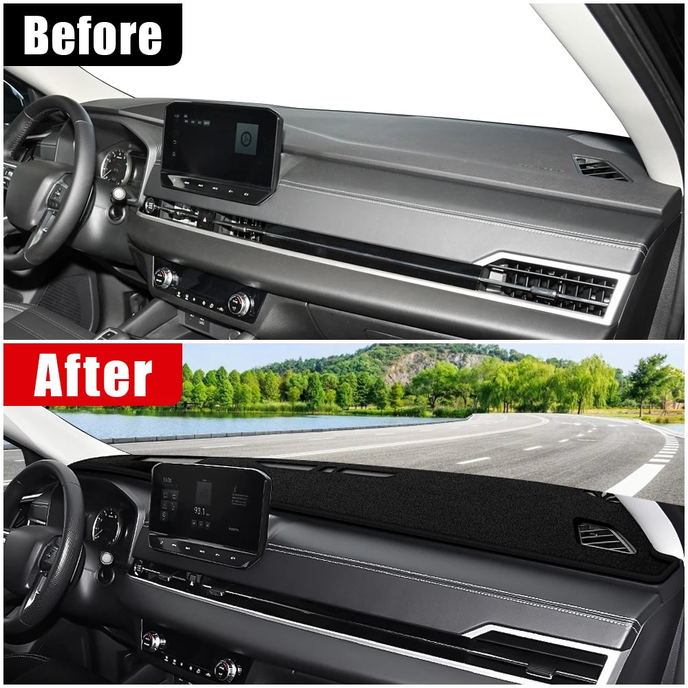 For Mitsubishi Outlander 4 PHEV 2021 2022 2023 2024 2025 2026 Car Dashboard Sun Shade Mat Non-sl - Automotive LED Light