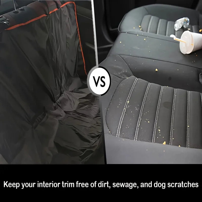 Premium Oxford Cloth Dog Car Seat Cover Durable Waterproof Scratchproof Pet Hammock Cushion Prot - Automotive LED Light