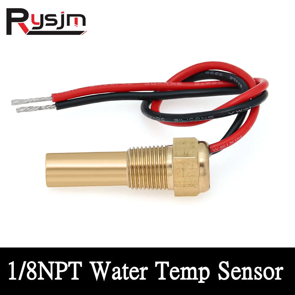1/8NPT Thread Water Temp Sensor For Car Boat Marine Alarm Sender 310-22ohm Fit Water temperature - Automotive LED Light