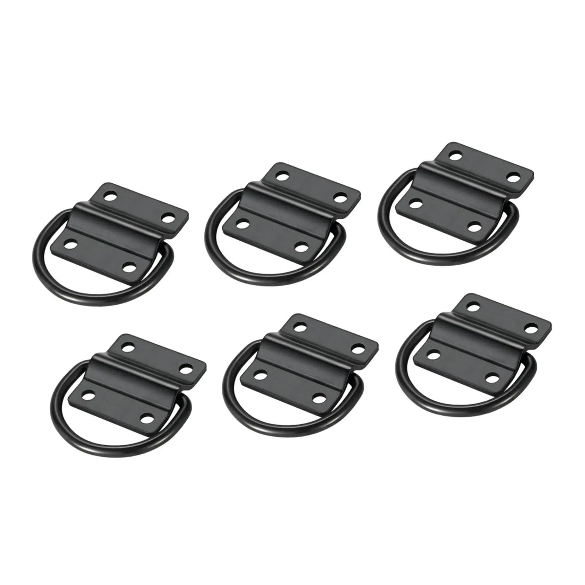 Premium Stainless Steel D Ring Shackles Tow Hook Lashing Loop for Trailer Truck Loading Area Anc - Automotive LED Light