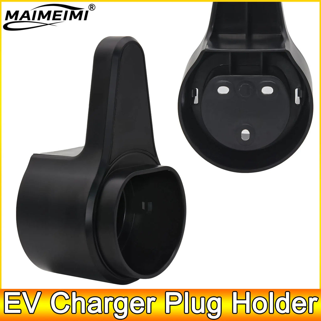 AD EV Charger Plug Holder for Electric Vehicle Charging Cable Plug Stand Extra Protection Wallbo - Automotive LED Light