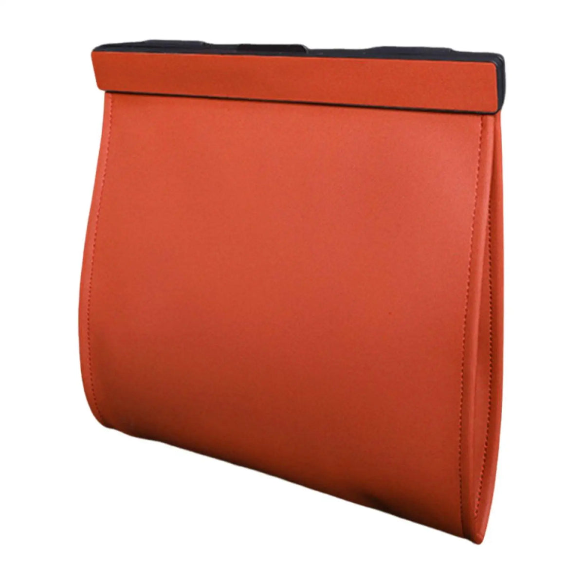 PU Leather Vehicle Trash Bin Easy Installation Seat Back Trash Pouch Vehicle - Automotive LED Light