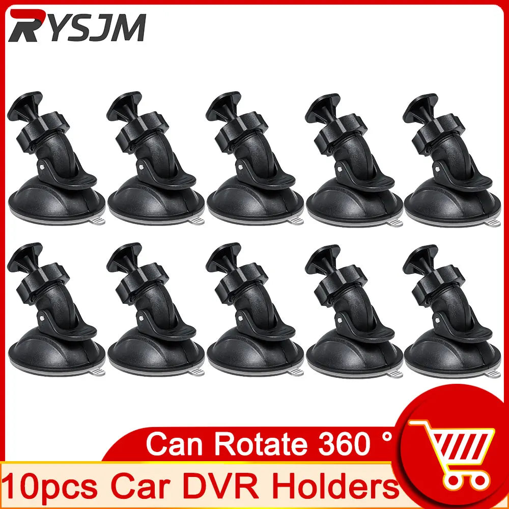 AD 10pcs Mini Suction Cup Mount Tripod Auto Car DVR Holder DV GPS Camera Stand Bracket Phone Hol - Automotive LED Light