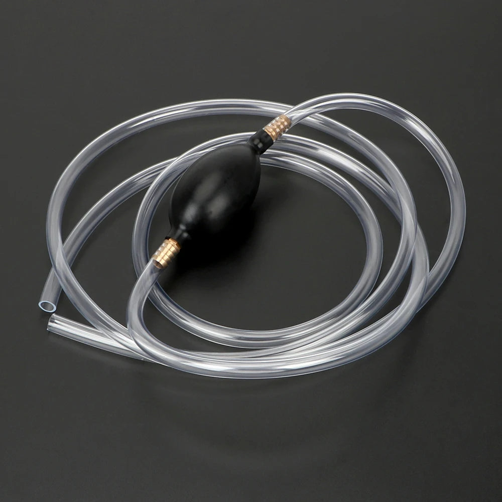 PVC Pipe Syphon Car Fuel Gas Pump Fuel Saver Auto Accessories Petrol Diesel Liquid Manual Pump W - Automotive LED Light