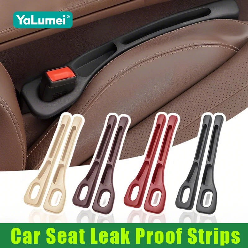 Car Seat Gap Filler Soft Car Styling Padding Leather Leak Pads Plug Spacer Universal Car Accesso - Automotive LED Light